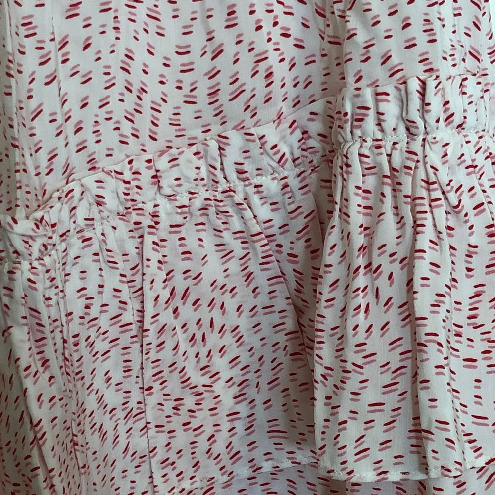 & Other Stories Flounce Ruffle Tiered Mini Skirt - Picture 4 of 4